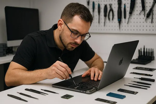 Dépannage ordinateur MacBook domicile Cannes